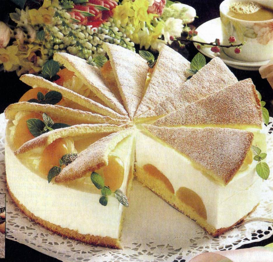 Torta od marelica i sira